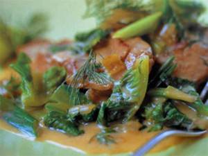 Fricassee style lamp stew