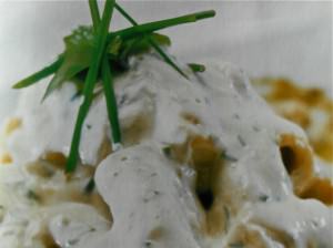 Four cheese rigatoni